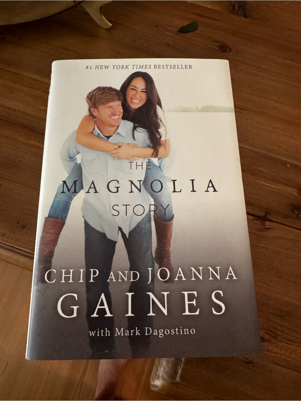 Magnolia White and Blue Hardcover Coffee Table Book
